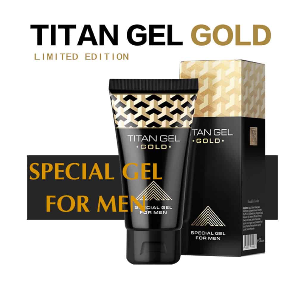 Original Titan Gel Gold – Special Gel for Men – X Toys Adult Pleasure